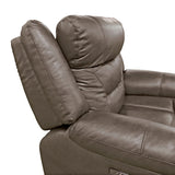 Oswald Leather Power Reclining Chair
