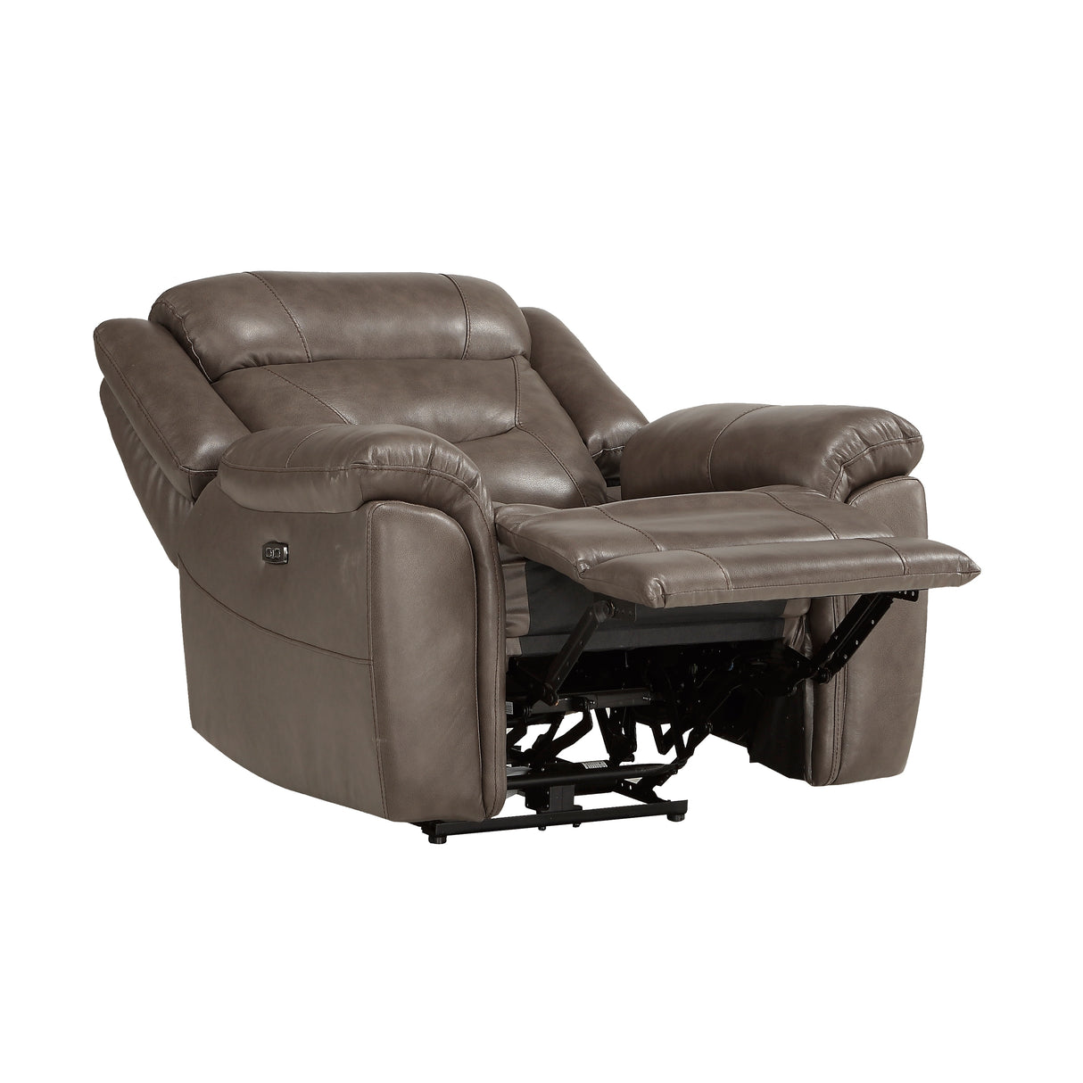 Oswald Leather Power Reclining Chair