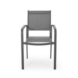 Otero Outdoor Aluminum Outdoor 6 Piece Dining Set by Christopher Knight Home