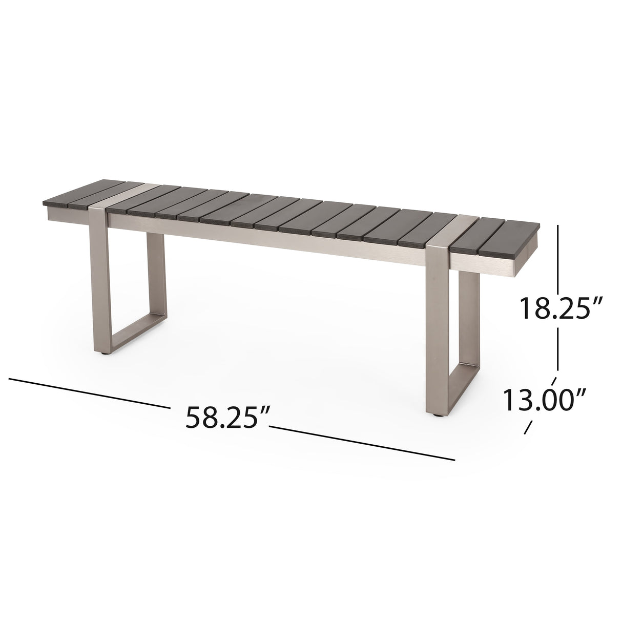Otero Outdoor Aluminum Outdoor 6 Piece Dining Set by Christopher Knight Home