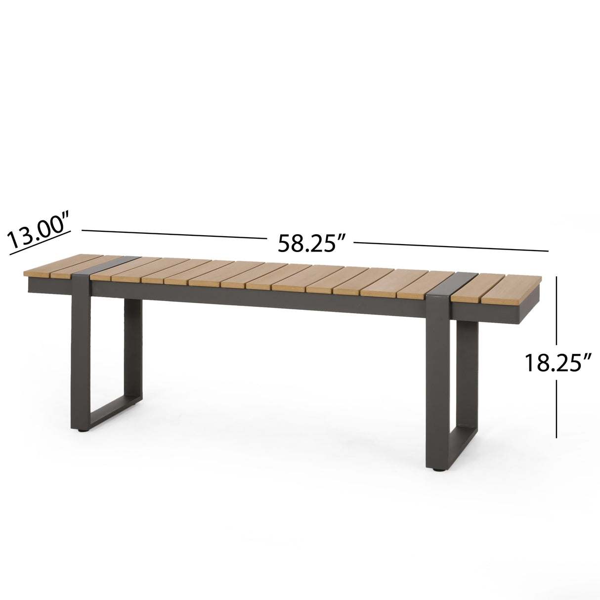 Otero Outdoor Aluminum Outdoor 6 Piece Dining Set by Christopher Knight Home