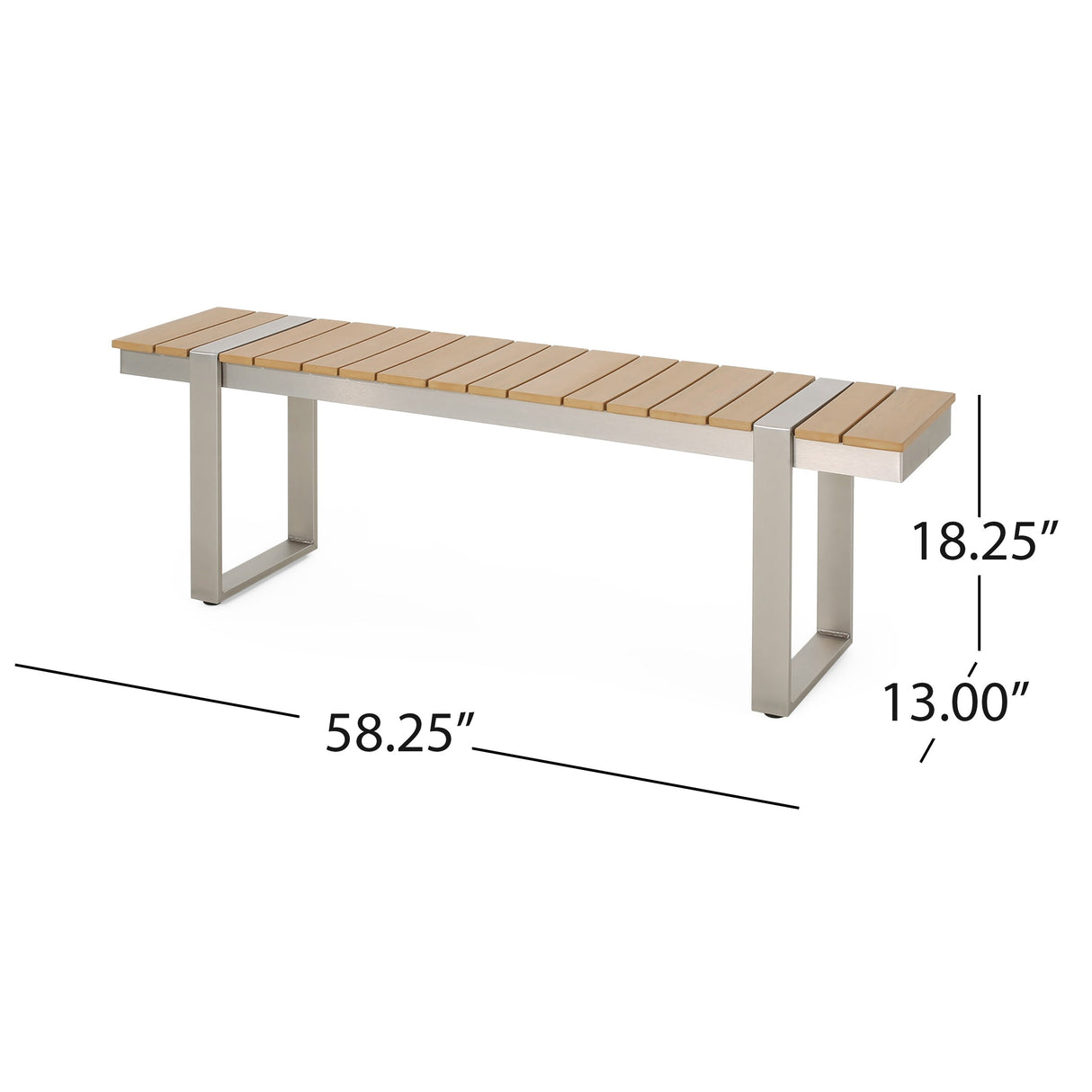 Otero Outdoor Aluminum Outdoor 6 Piece Dining Set by Christopher Knight Home