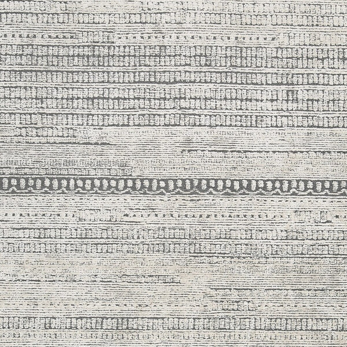 Otis 8 x 10 Modern Area Rug, Smoky Lined, Hand Tufted Wool, Large, Gray - 6' x 7' - 6' x 7'