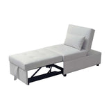 Michelle Convertible Ottoman Bed (White)