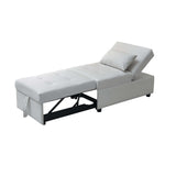 Michelle Convertible Ottoman Bed (White)
