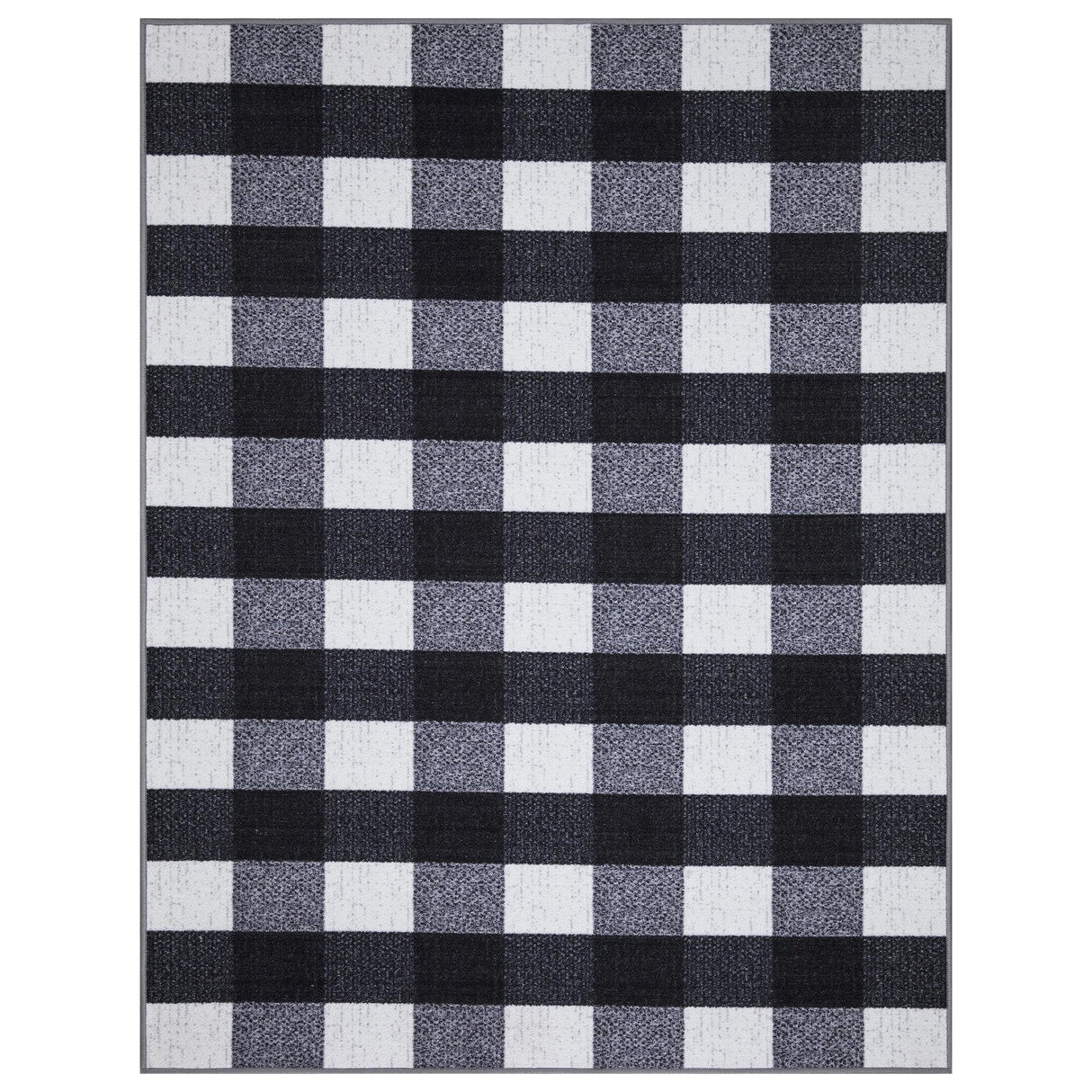 Ottomanson Classics Collection Checkered Design Rugs