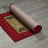Ottomanson Daybreak Collection Rooster Rubberback Runner Rug - 20" x 59"