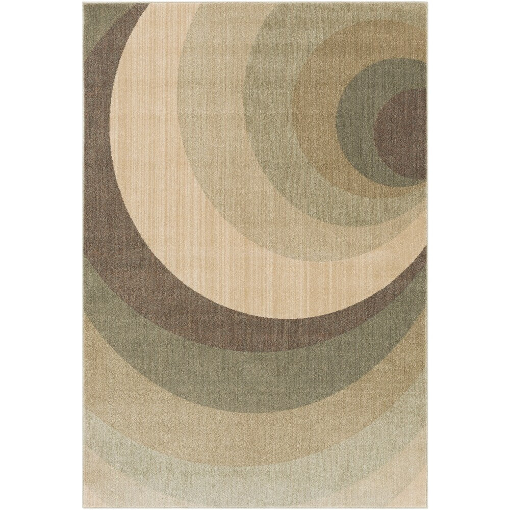 Oundle Swirl Area Rug - 5'3" x 7'3"