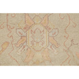 Oushak All-Over Geometric Handmade Wool Turkish Oriental Area Rug - 12'0" x 7'0"