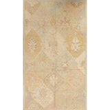 Oushak All-Over Geometric Handmade Wool Turkish Oriental Area Rug - 12'0" x 7'0"
