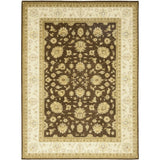 Oushak Brown Area Rug - 9'3" x 12'4"/Surplus