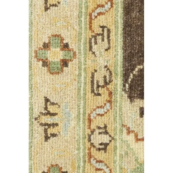 Oushak Brown Area Rug - 9'3" x 12'4"/Surplus