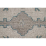 Oushak Floral Oriental Area Rug Bedroom Hand-Knotted Wool Carpet - 8'11" x 11'10"