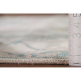 Oushak Floral Oriental Area Rug Bedroom Hand-Knotted Wool Carpet - 8'11" x 11'10"