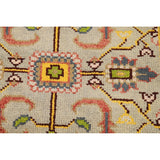 Oushak Foyer Rug Handmade Oriental Wool Carpet - 3'1" x 5'1"
