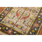 Oushak Foyer Rug Handmade Oriental Wool Carpet - 3'1" x 5'1"