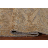 Oushak Indian Area Rug Hand-Knotted Nursery Wool Carpet - 9'4"x 11'8"