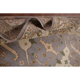 Oushak Indian Area Rug Hand-Knotted Transitional Wool Carpet - 8'0"x 9'10"