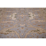 Oushak Indian Area Rug Hand-Knotted Transitional Wool Carpet - 8'0"x 9'10"