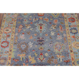Oushak Indian Area Rug Handmade Wool Carpet - 8'2"x 10'2"