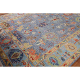 Oushak Indian Area Rug Handmade Wool Carpet - 8'2"x 10'2"