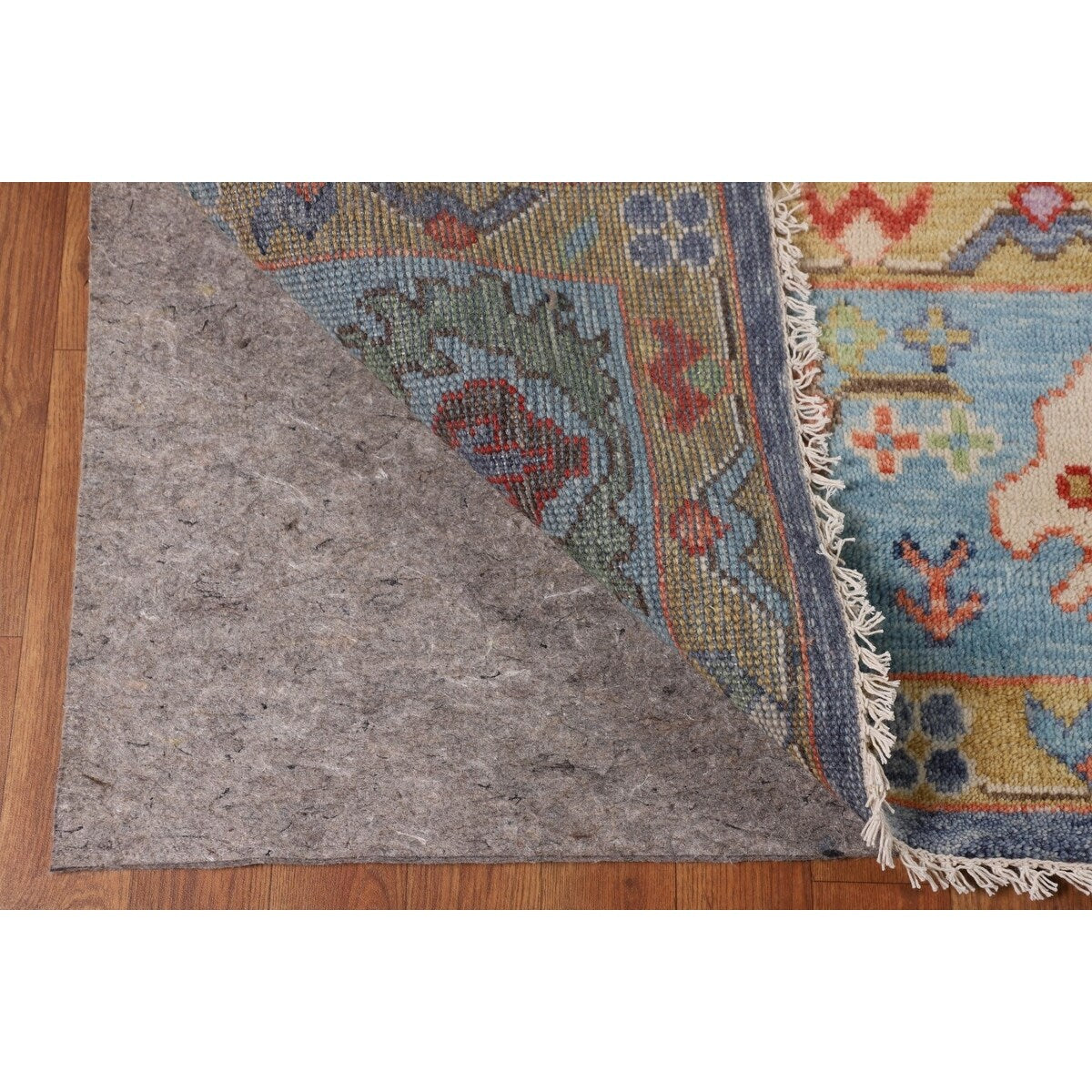 Oushak Indian Area Rug Handmade Wool Carpet - 8'2"x 10'2"