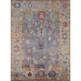 Oushak Indian Area Rug Handmade Wool Carpet - 8'2"x 10'2"