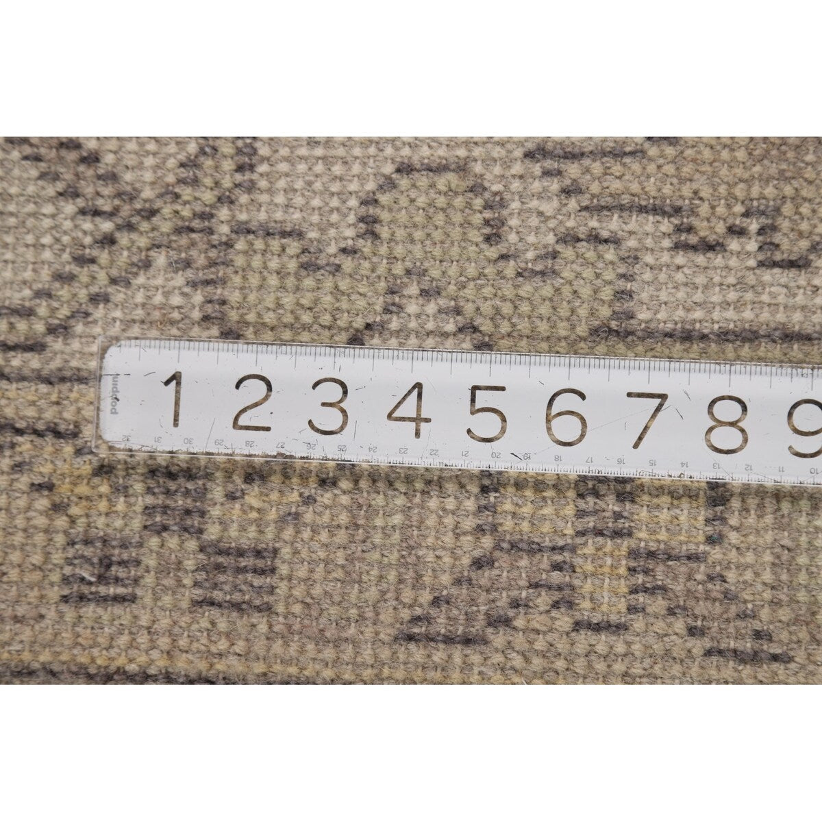 Oushak Indian Large Rug Hand-Knotted Wool Carpet - 10'0"x 13'8"