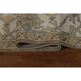 Oushak Indian Large Rug Hand-Knotted Wool Carpet - 10'0"x 13'8"