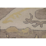Oushak Indian Large Rug Hand-Knotted Wool Carpet - 10'0"x 13'8"