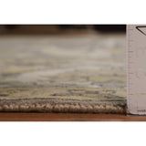 Oushak Indian Large Rug Hand-Knotted Wool Carpet - 10'0"x 13'8"