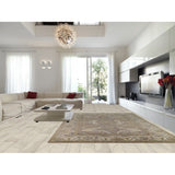 Oushak Indian Large Rug Hand-Knotted Wool Carpet - 10'0"x 13'8"