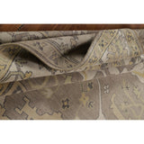 Oushak Indian Large Rug Hand-Knotted Wool Carpet - 10'0"x 13'8"