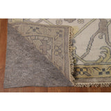 Oushak Indian Large Rug Hand-Knotted Wool Carpet - 10'0"x 13'8"