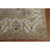 Oushak Indian Large Rug Hand-Knotted Wool Carpet - 10'0"x 13'8"