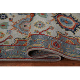 Oushak Indian Runner Rug Handmade Transitional Wool Carpet - 2'6"x 7'10"