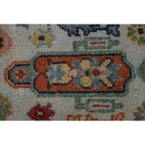 Oushak Indian Runner Rug Handmade Transitional Wool Carpet - 2'6"x 7'10"