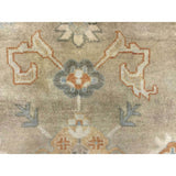 Oushak James Green Hand-knotted Rug (7'9 x 10')