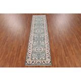 Oushak Oriental Runner Rug Handmade Hallway Wool Carpet - 2'8"x 9'6"