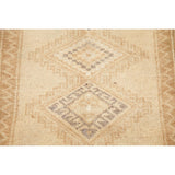 Oushak Oriental Tribal Vintage Hand Knotted Wool Turkish Area Rug - 2'7" x 1'11"