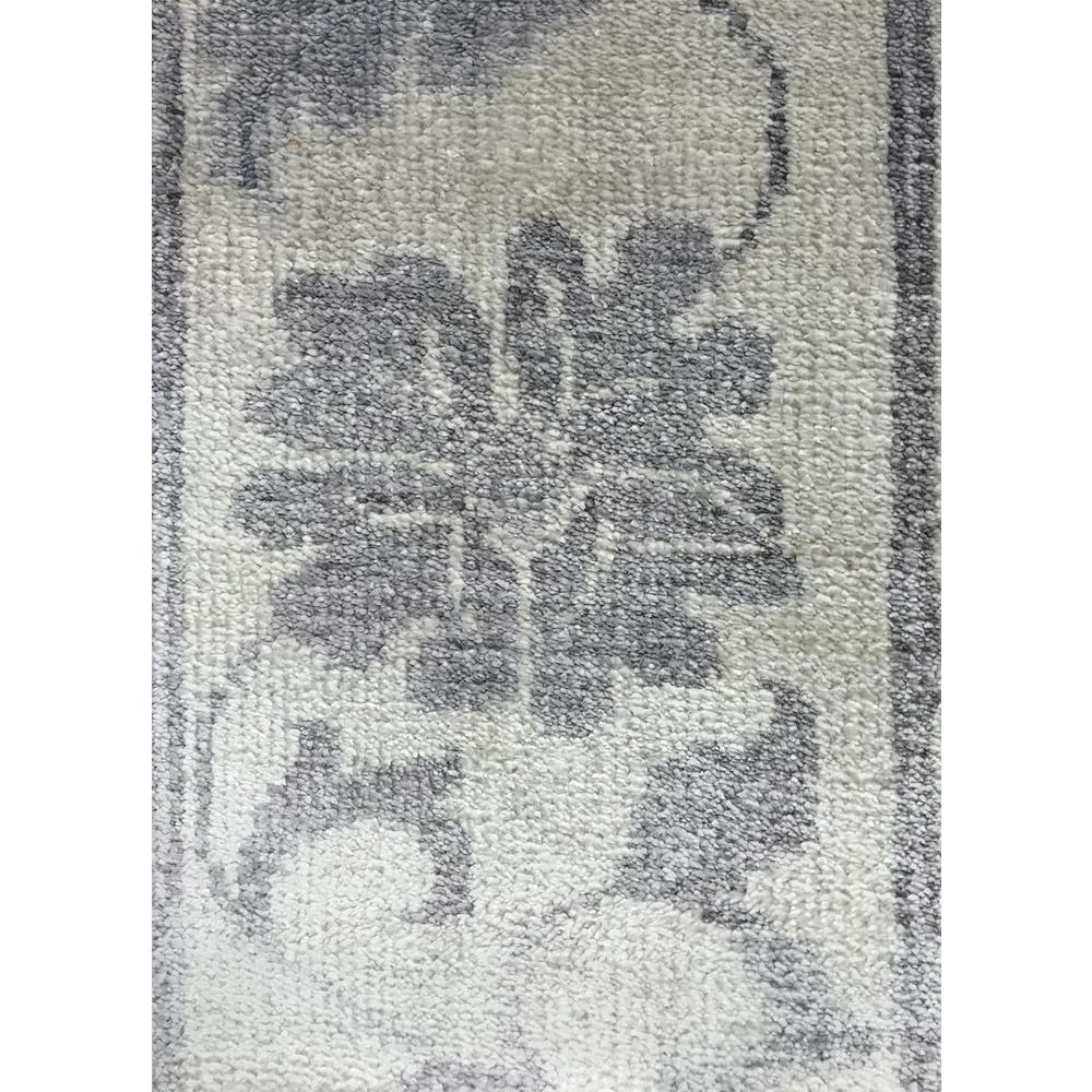 Oushak Othmane Ivory Hand-knotted Rug (8'1 x 10'2)
