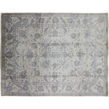 Oushak Othmane Ivory Hand-knotted Rug (8'1 x 10'2)