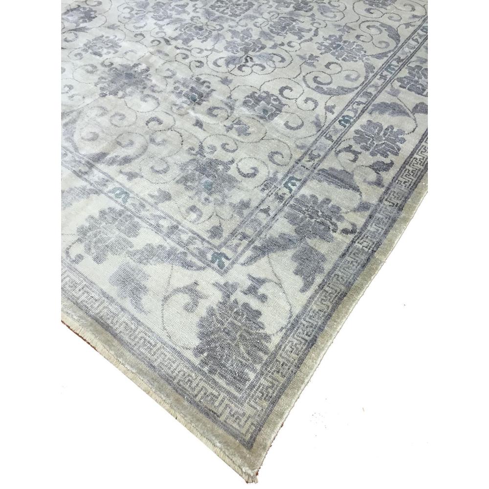 Oushak Othmane Ivory Hand-knotted Rug (8'1 x 10'2)