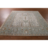 Oushak Square Area Rug Handmade Wool Carpet - 8'2"x 7'9"