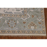 Oushak Square Area Rug Handmade Wool Carpet - 8'2"x 7'9"