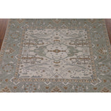 Oushak Square Area Rug Handmade Wool Carpet - 8'2"x 7'9"