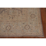 Oushak Turkish Area Rug Hand-Knotted Vegetable Dye Wool Carpet - 8'4" x 10'4"