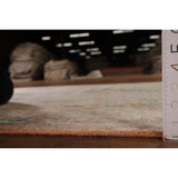 Oushak Turkish Runner Rug Handmade Vegetable Dye Wool Carpet - 3'10" x 12'2"