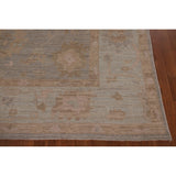 Oushak Vegetable Dye Area Rug Hand-Knotted Wool Carpet - 8'0" x 9'10"
