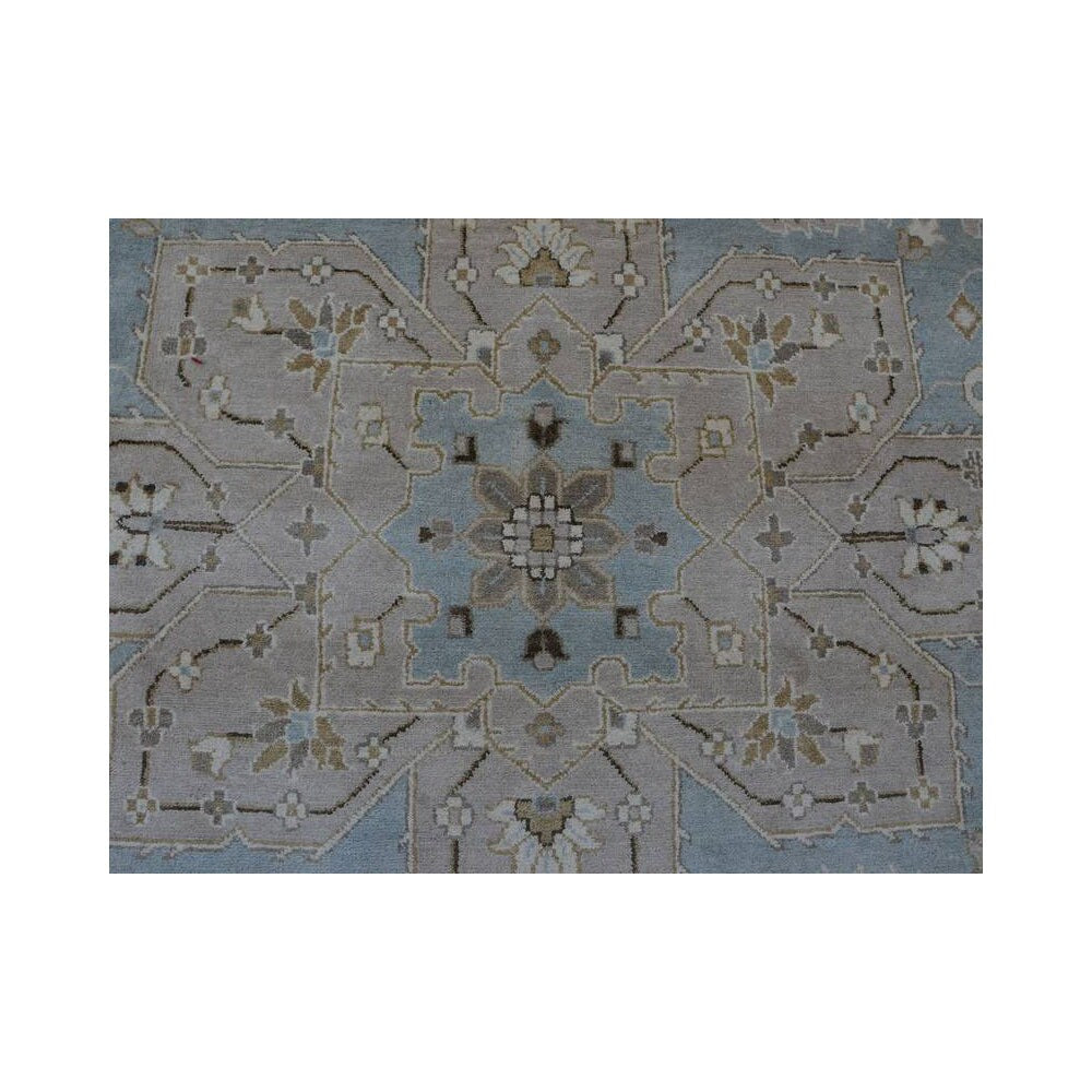 Oushak With Serapi Design Hand-knotted Wool Area Rug (10' x 14')